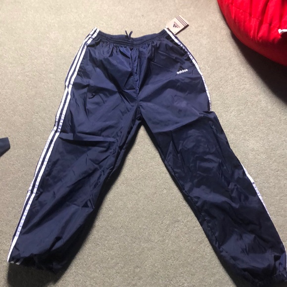 Adidas track pants purple size L - Picture 1 of 3